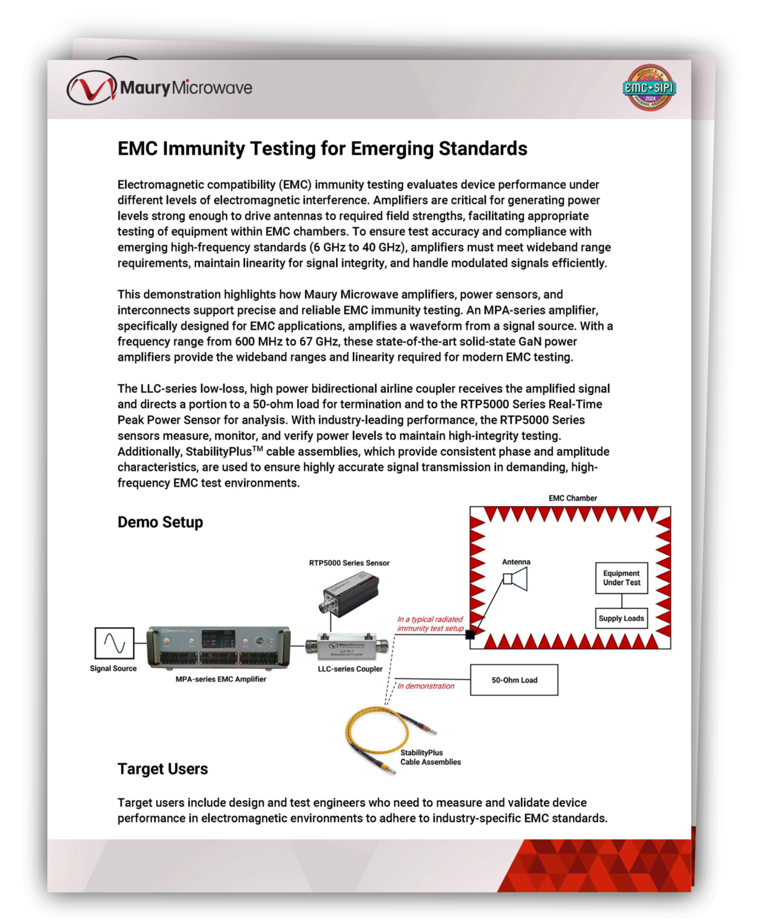 EMC+SIPI Demonstration Guide