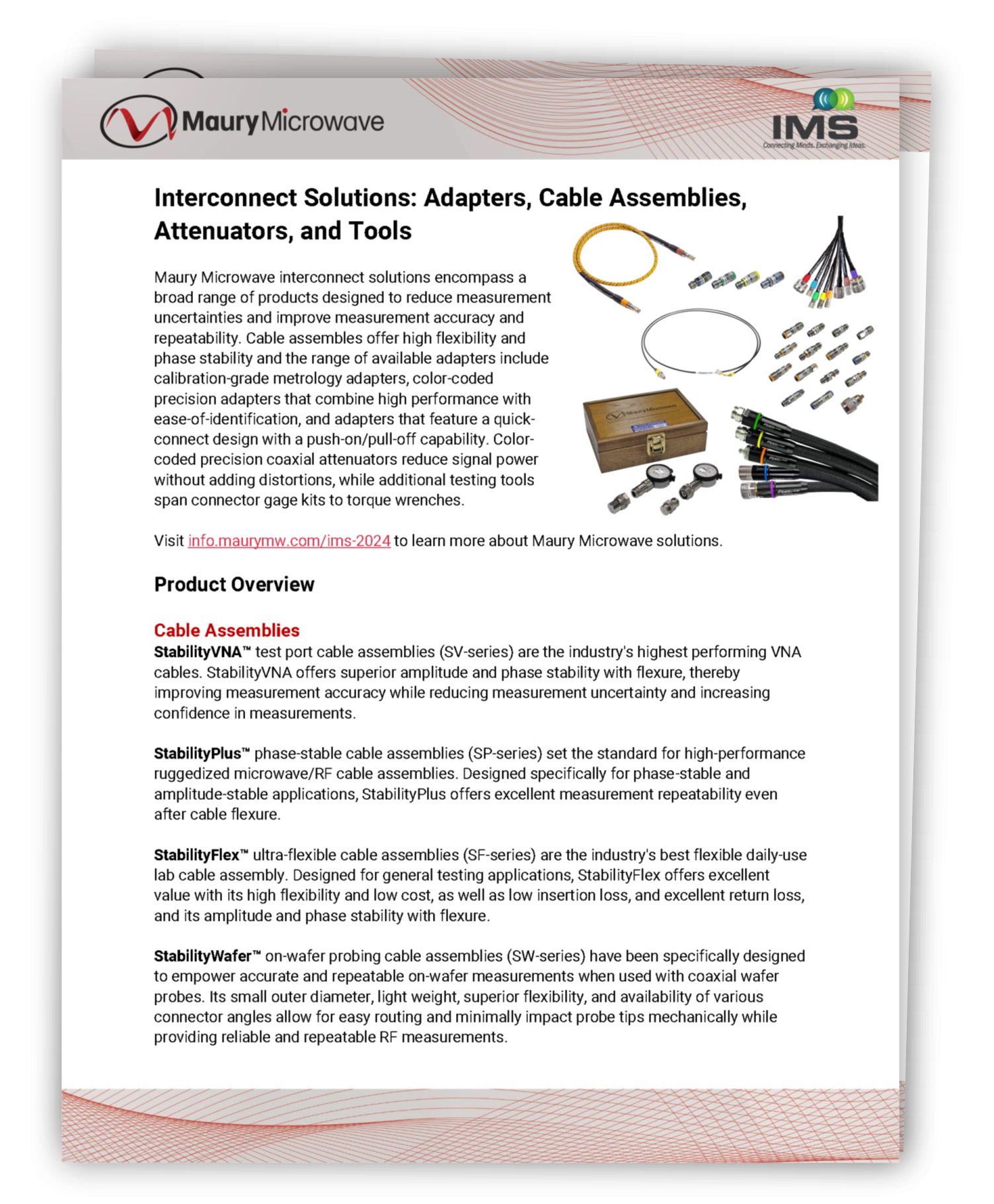 Interconnect and Precision Calibration Solutions