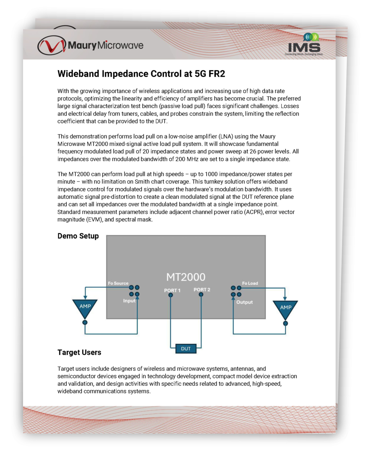 Wideband Impedance Control at 5G FR2