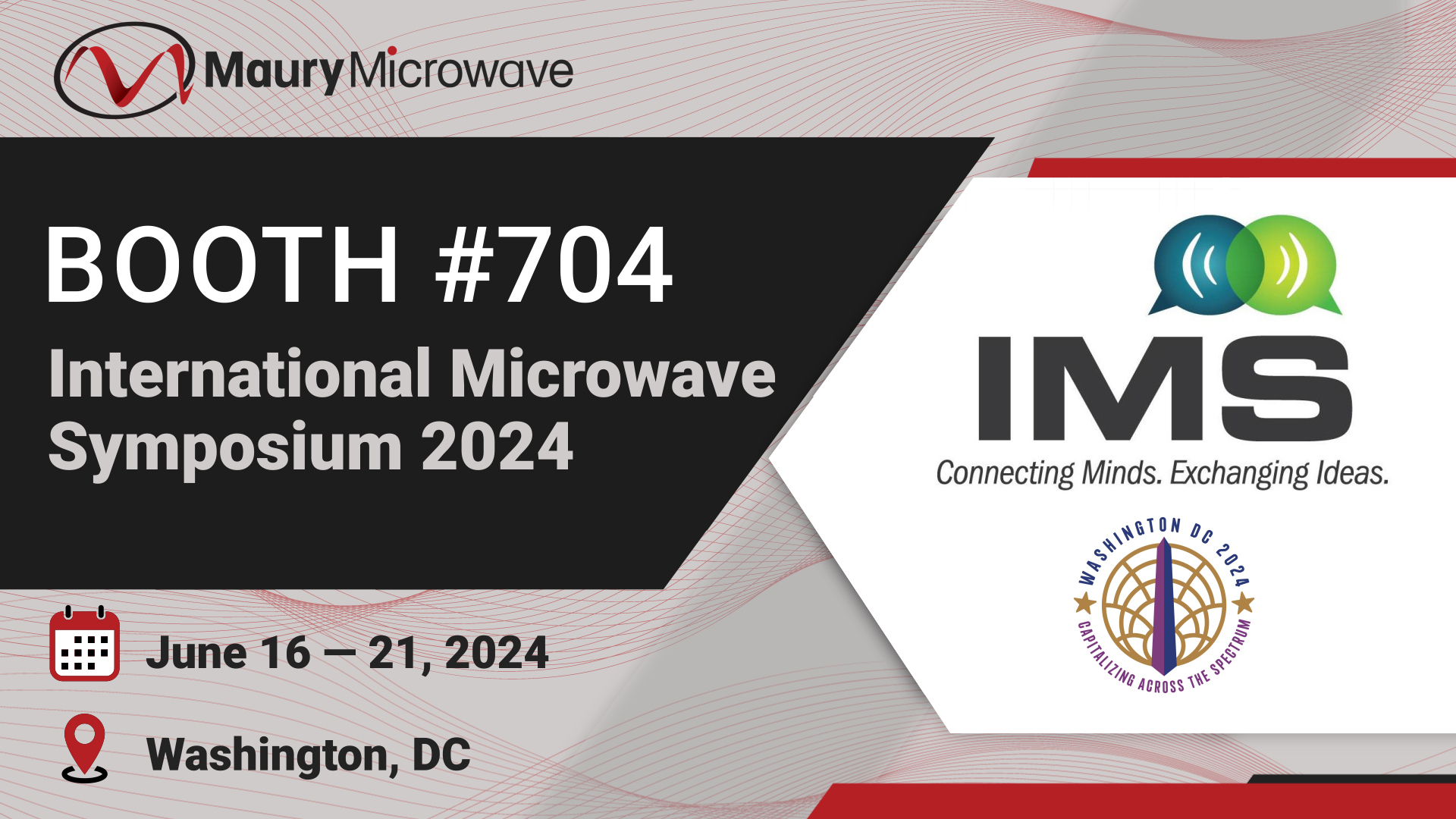 Maury Microwave at Booth #704